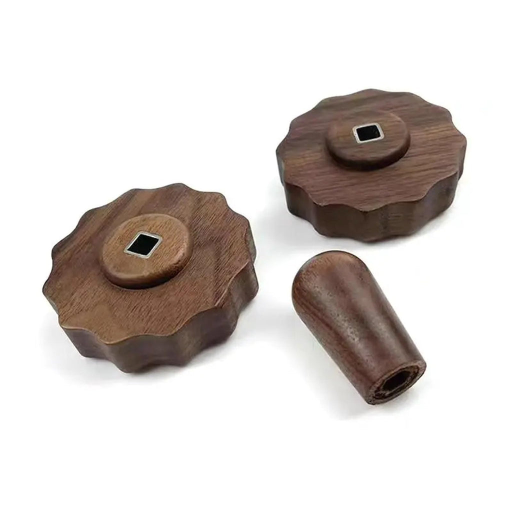 Suitable For Rocket APP/R58/V60 Semi-automatic Coffee Machine Walnut Modification Kit Knob Pull Rod