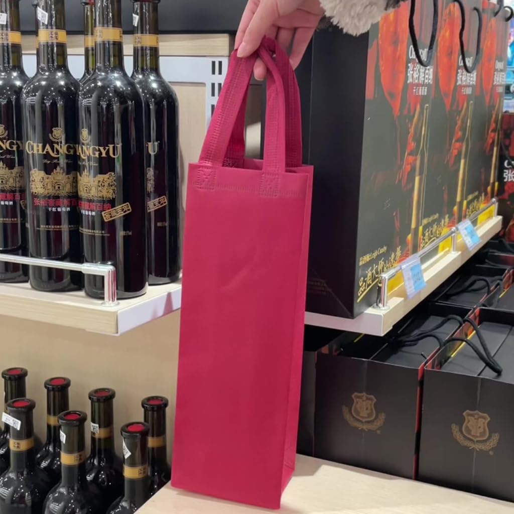 12 Pack Reusable Wine Gift Bags 14x4.8x3.2 Inch