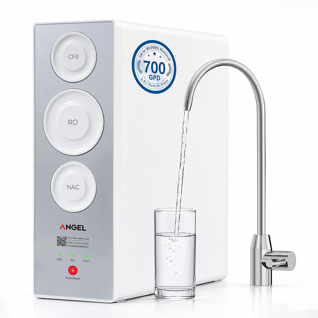 X2 Tankless Reverse Osmosis System, 700 GPD, Under Sink RO Filter