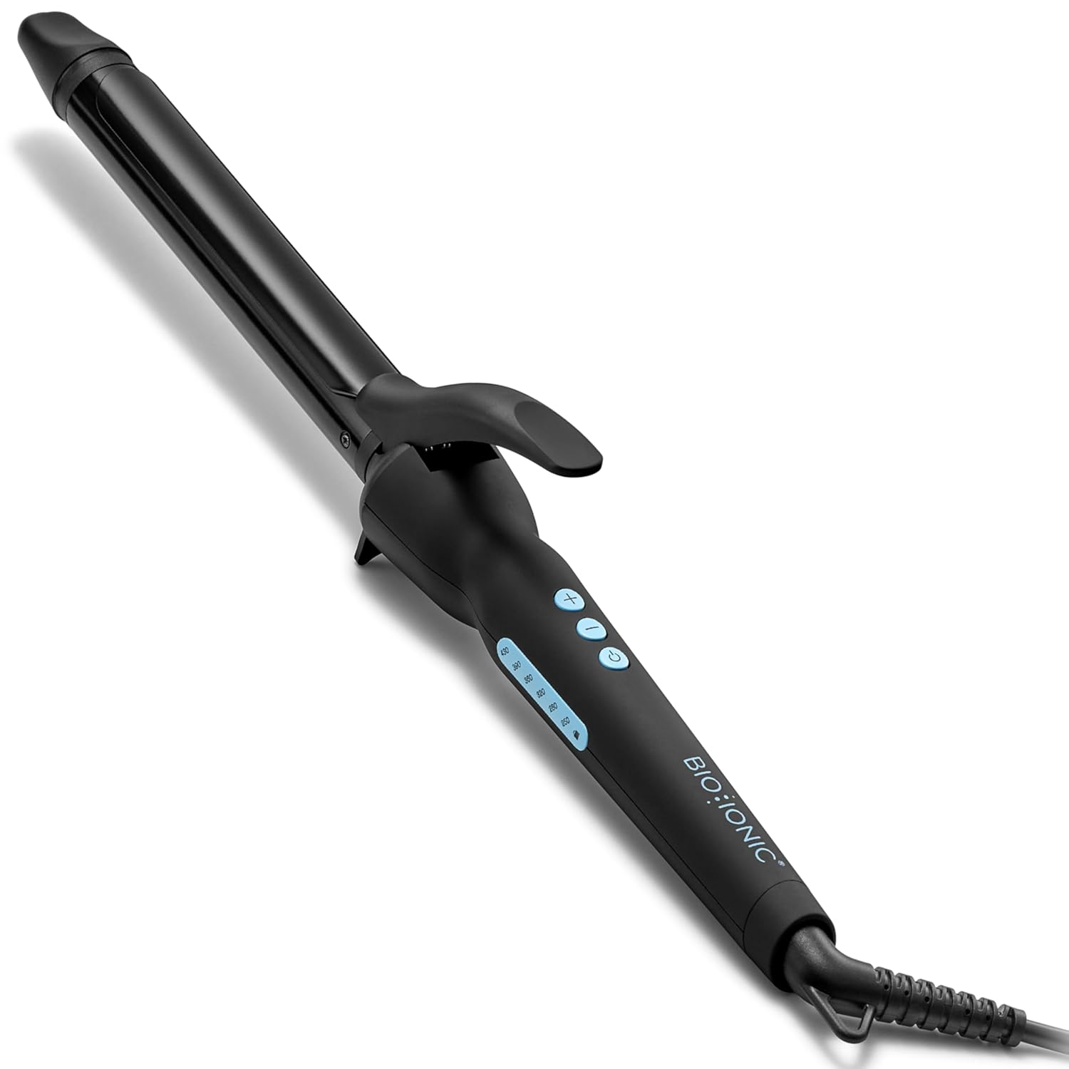 Long Barrel Curling Iron, Moisture Heat Technology & NanoIonic MX | Versatile Curling Styler with Longer Barrel for