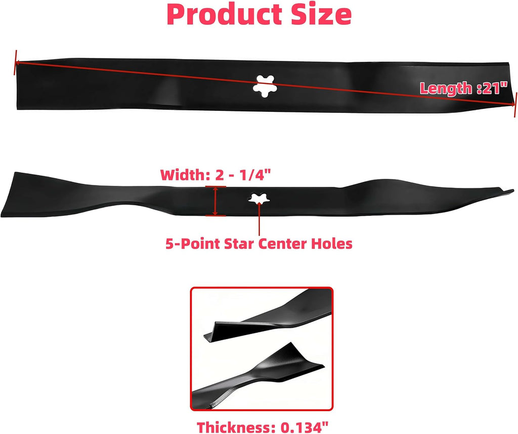 134149 Mulching Blades for Craftsman 42" Deck Mower
