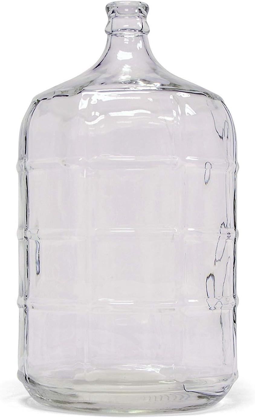 Five Gallon Primary and Secondary Fermentation Set-Up (5 Gallon Carboy, 6.5 Gallon Bucket and lid, with Bung and