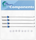 W10820048 Washing Machine Suspension Rod Kit for Whirlpool WTW6400SW3