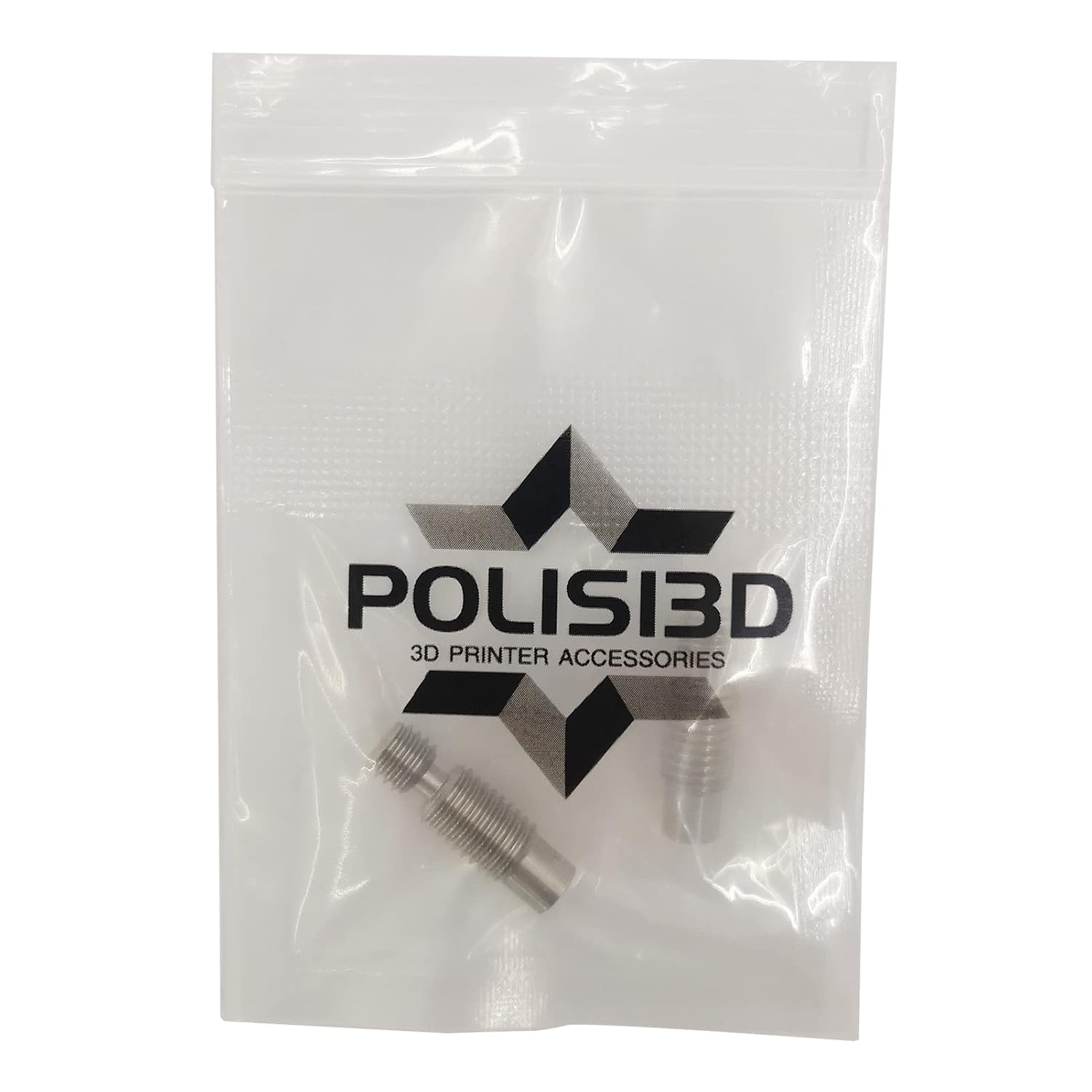 Pack of 2pcs 3D Printer Super Smooth Titanium Alloy Heat Break All Metal Thermal Barrel Feeding Tube Heatbreak Throat