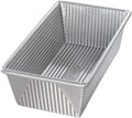 Bakeware Aluminized Steel Loaf Pan, 5"D x 10"W x 3"H, 1.5 Pound