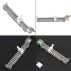 Stepper Motor, D8-MOTOR80 DC12V Moving 0.25mm One Step Stepper Motor with Linear Screw Nut Slider for DIY IR Engraving Machine,etc