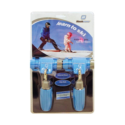 Hookease Ski Trainer - Learn to Ski - Teaches Proper Form and Speed Control - Universal Fit for All Pole Sizes