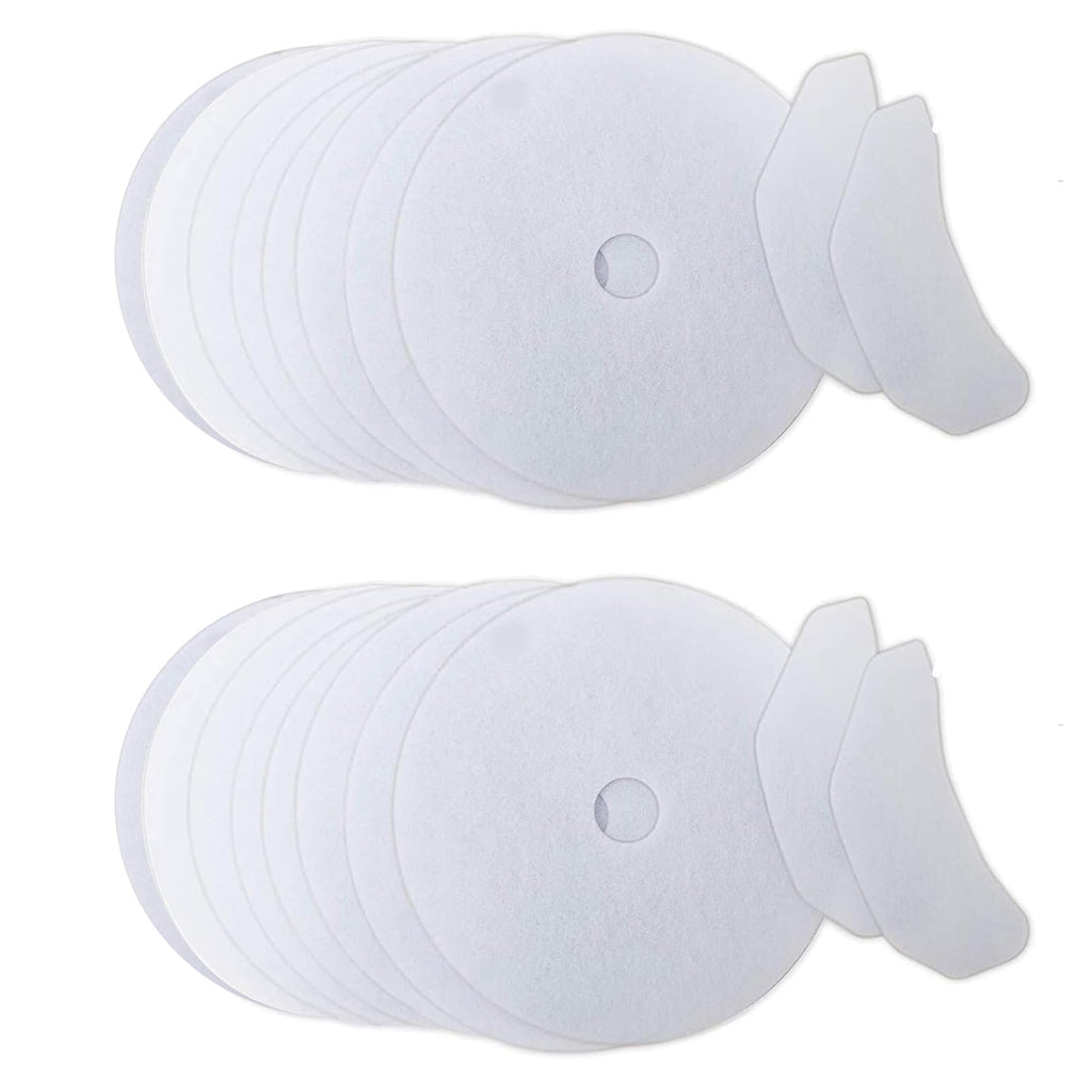 20/25/30/40Pcs Clothes Dryer Exhaust Filter Portable Dryer Lint Filter Replacement For Panda/MagicChef/Sonya