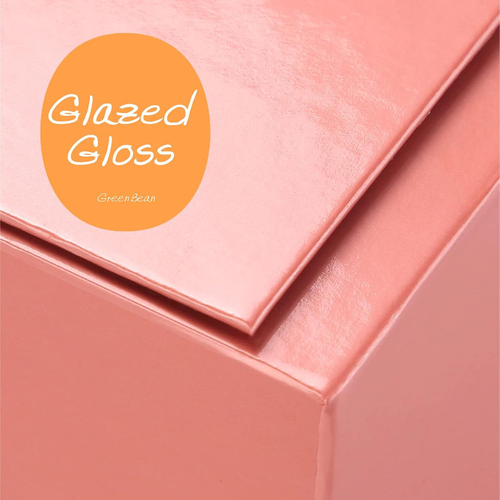 Gift Box 11x7.8x2.3 Inches, Rose Gold Magnetic Shirt Gift Boxes