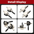 Nakkaa 1/4" Heavy Duty Gas Shut Off Valve Compatible with 48568
