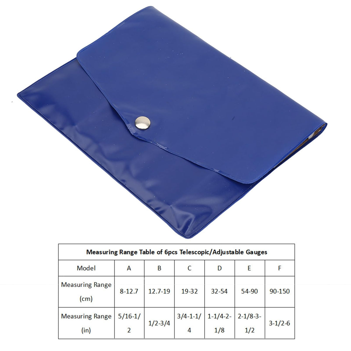 Pissente Telescopic Gauge, 0.8-150mm