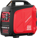 2500 Watt Portable Inverter Generator with Quiet Technology, Compact and Lightweight Design, Small Generator for