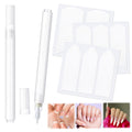 French Manicure Kit 2 Pcs Tip Pen 111 Nail Stickers Strips Tool