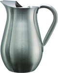 Bell Pitcher with Ice Guard, 67.6oz, Stainless Steel