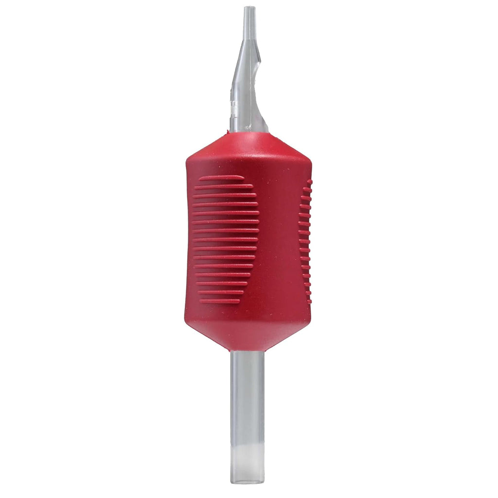 Closed Flat Tip Disposable Tattoo Tubes 1.25" Silicone Pro-Grip 20 Pack Shading Color Packing Tattoo Supply 05CFT