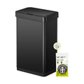 13.2 Gallon Touchless Motion Sensor Kitchen Trash Can, Matte Black
