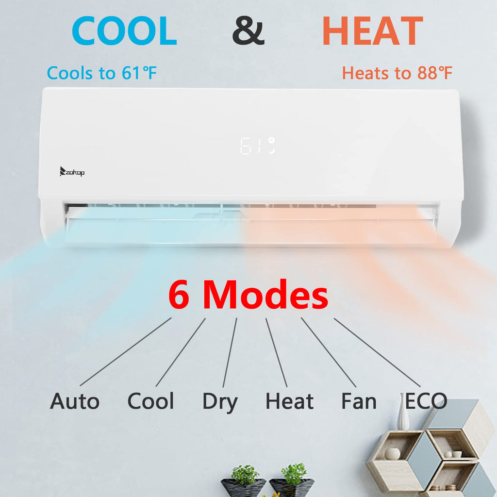 24,000 BTU Mini Split Air Conditioner, 20 SEER 230V