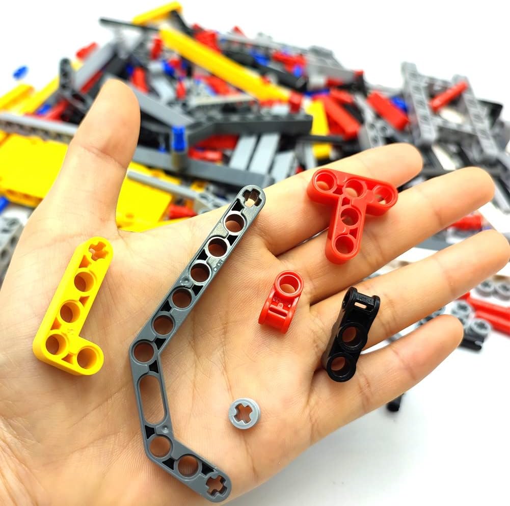 Technical Parts Beams Axles Connectors Bricks Sets - 420 Pieces, Frame Liftarms Beams for Technic Car STEM Building