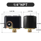 MEANLIN Well Pump Pressure Switch 20-40 PSI 1/4" FNPT