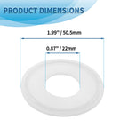 LifCratms 1" Tri Clamp Gasket, 10pcs