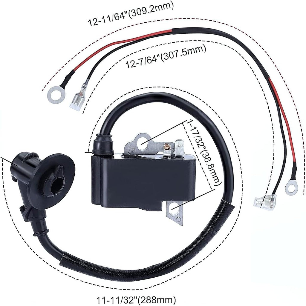 4238-400-1301 Ignition Coil Module Magneto with wire fits Stihl TS410,TS420 Concrete Cut-Off Saw, Replace