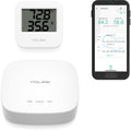 Indoor Temperature and Humidity Sensor Kit: 1-Pack + Hub