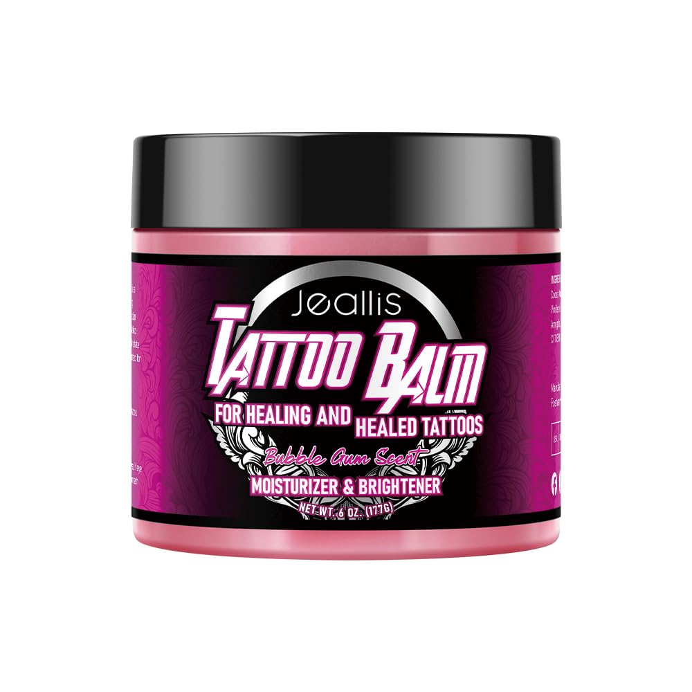 Pink Tattoo Ointment, Bubble Gum, 6oz