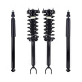 PM Auto Set of 4 Front Quick Complete Strut-Coil Spring Assembly-Rear Shock Absorber Compatible With 2006-2009 Mercedes-benz E350