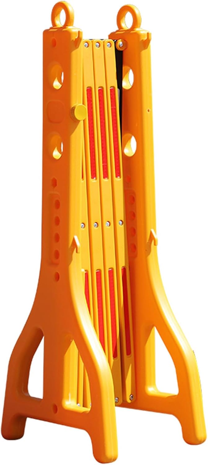 Expandable Mobile Barricade, Portable Water Filled Safety Barrier Gate, Outdoor Plastic Foldable Traffic Fence