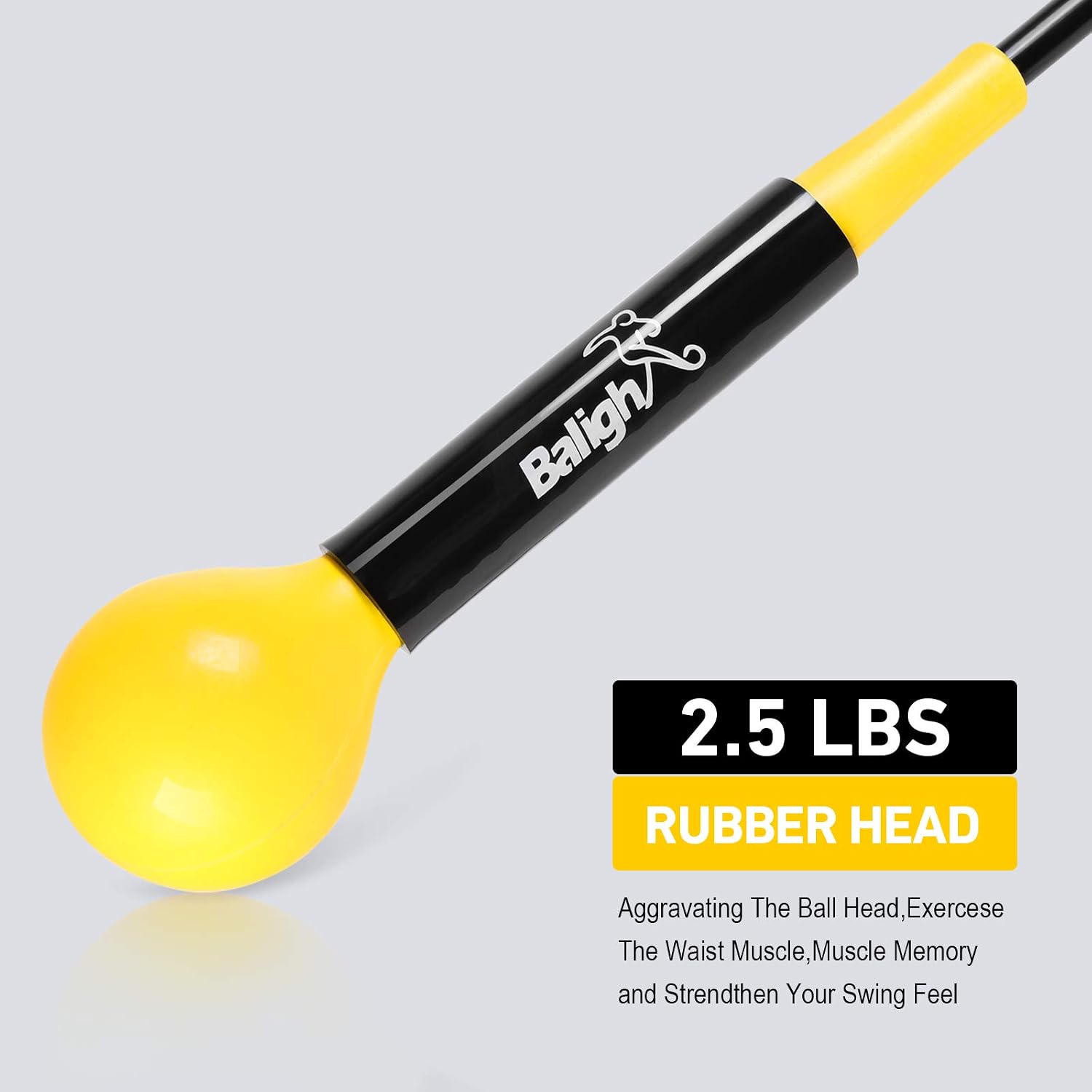 Golf Swing Trainer Aid and Correction for Strength Grip Tempo & Flexibility Training Suit for Indoor Practice