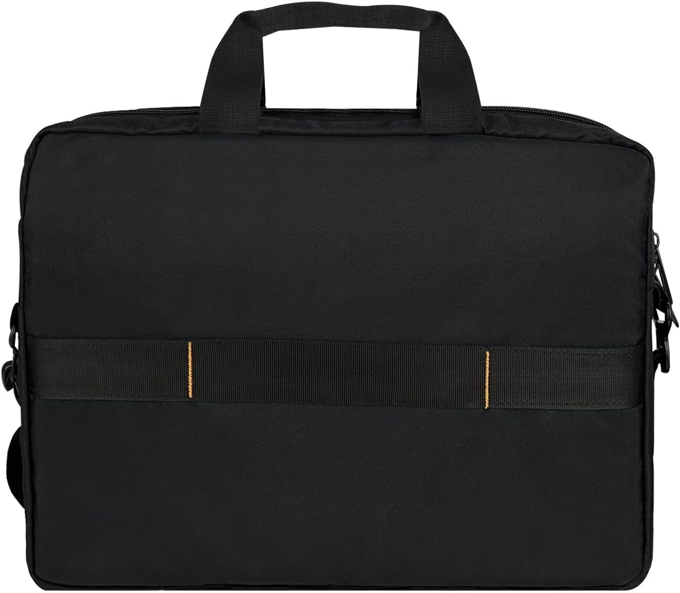 15.6 in Laptop Bag with Shoulder Strap and Handle, Large Capacity, Spacious Compartments, Black