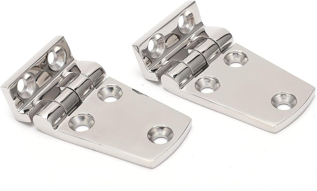 RiToEasysports Stainless Steel Boat Hinges 2-Pack, Corrosion Resistant