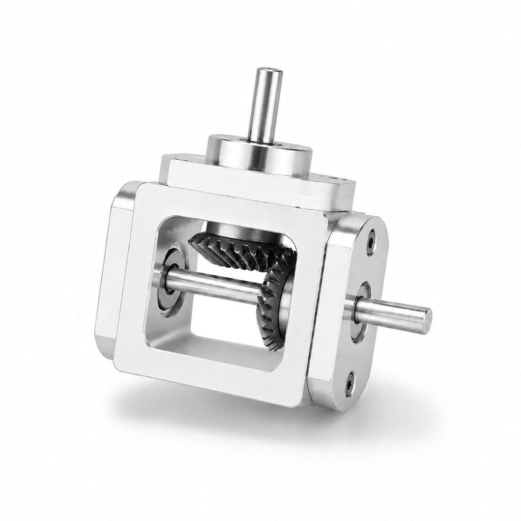 90 Degree Right Angle Gearbox 1:1 Bevel Gear Drive