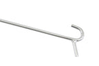 (10 Pack) Heavy Duty Chrome Fifth Wheel Pin Puller w/ Hook 34"