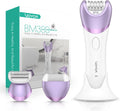 Epilator for Women, Cordless Epilators Hair Removal with 30 Tweezers | 3 in 1 Hair Removal Device for Leg Arm with