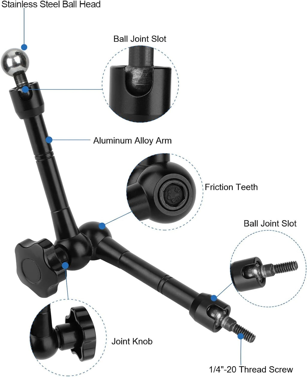 iPad Holder for Microphone Stand/Mic Music Stand,Tablet Mount Compatible with 4.7~12.9" / Nexus/LG G