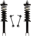 Detroit Axle - 4pc Rear Struts Sway Bar Links Kit for 13-17 Honda Accord