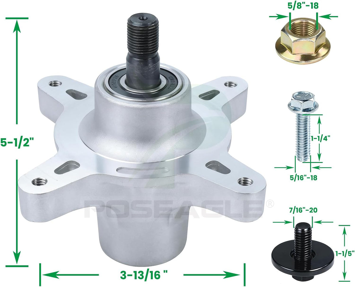 3 Pcs 121-0751 Spindle Assembly for Toro SS5000 SS4225 SS4235 Deck