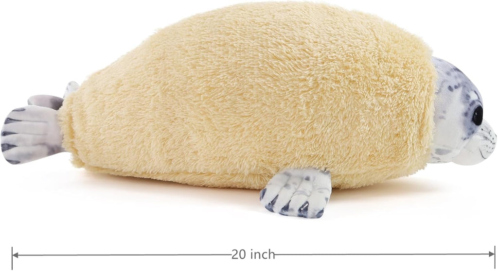 Furvana Chubby Blob Seal Pillow Soft Plushies (Medium 20")