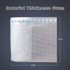 Inflatable Bubble Wrap Roll,12 inch x165 Feet, Inflatable Air Pillow Column Wrap for Packaging Moving Shipping