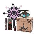 5-Piece Makeup Gift Set, Blue Purple Eyeshadow & Lip Set