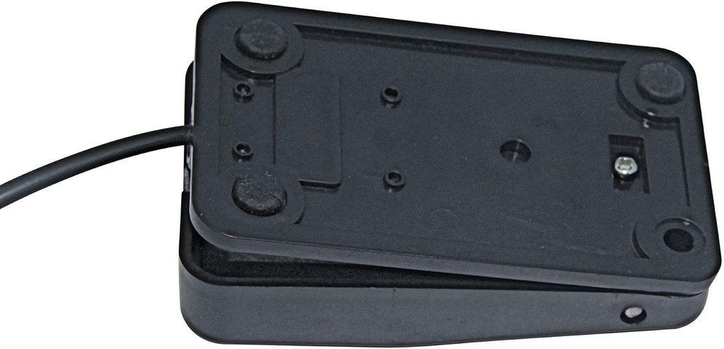 Foot Pedal,Foot Pedal Switch Power Supply Pedal Control with Clip Cord for Machine,Square-Plastic