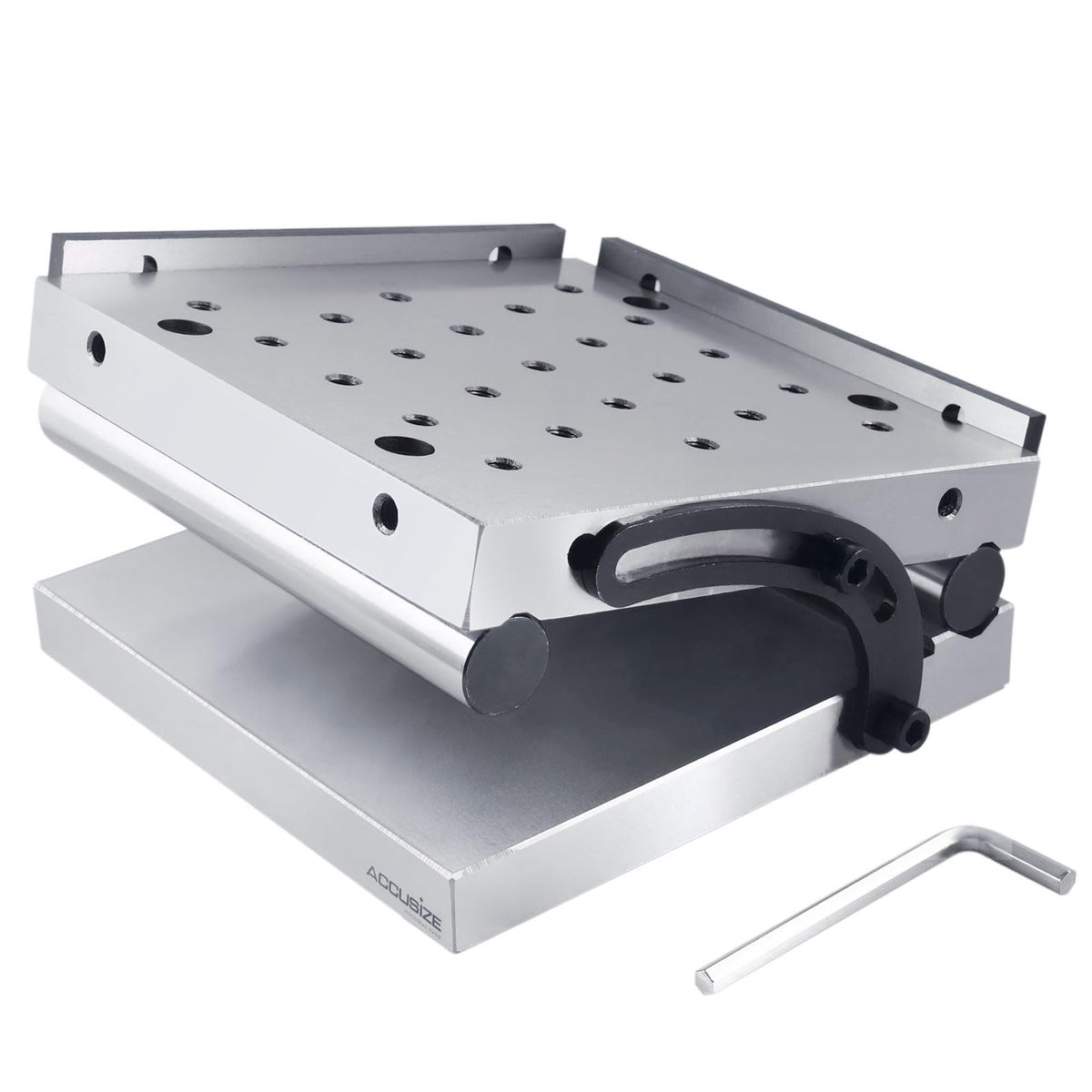 Accusize Sine Plate 6 x 6 x 2 in, 5 in Center Distance