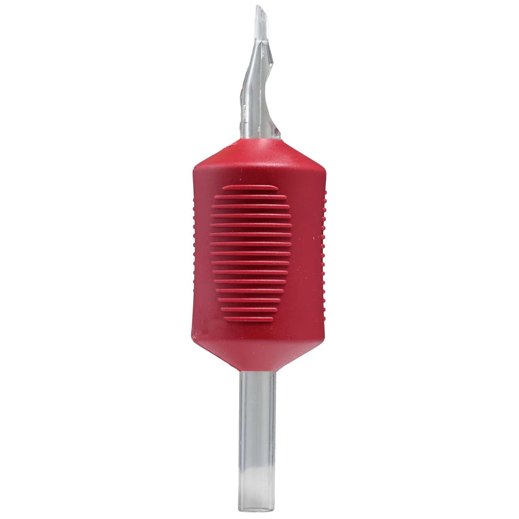 Diamond Tip Disposable Tattoo Tubes 1.25" Silicone Pro-Grip 20 Pack Lining Shading Needle Lock Tattoo Supply 05VT
