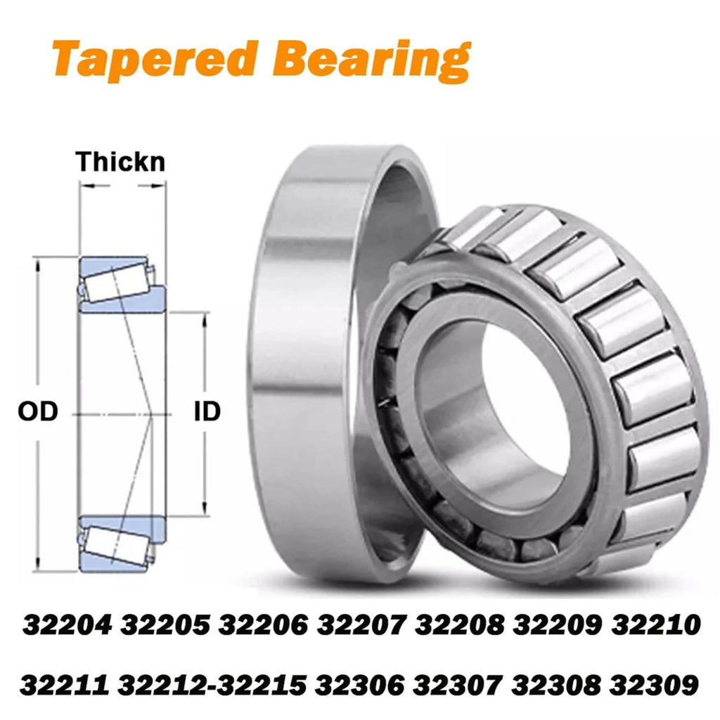 1Pcs Tapered Bearing 32204 32205 32206 32207 32208 32209 32210 32211 32212-32215 Tapered Roller Bearings(32204(20x47x19mm))
