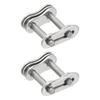 DTGN 2Pcs ISO(DIN) 04B-2 Roller Chain Connect Link, 6mm Pitch