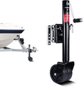 2000lbs Trailer Jack with Wheel, Heavy Duty Swivel Boat Jack