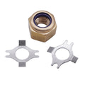 HDKANRD Propnut and Tab Washer Kit 18-3702 Replaces Mercury/Mariner Outboard Motor(35 40 50 60 70 HP)