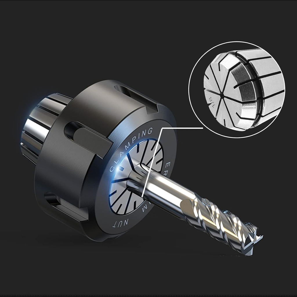 6Pcs ER32 Spring Collet Set, 1/8-1/4-3/8-1/2-5/8-3/4 Inch
