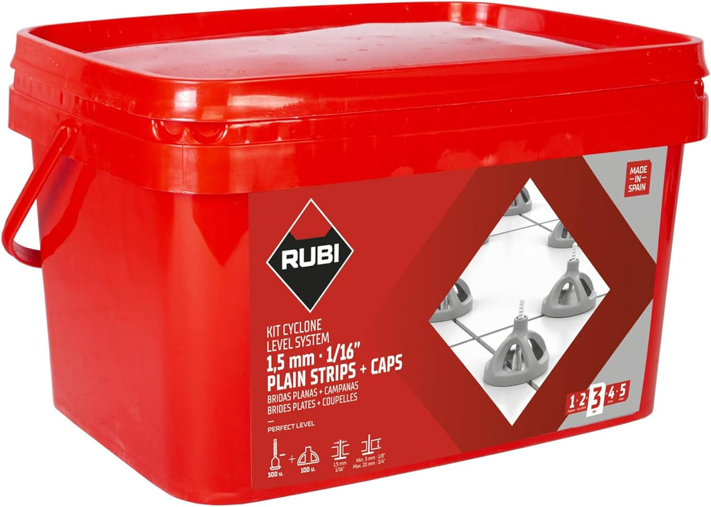 Tools KIT CYCLONE Tile Leveling System 1/16' 35964, White